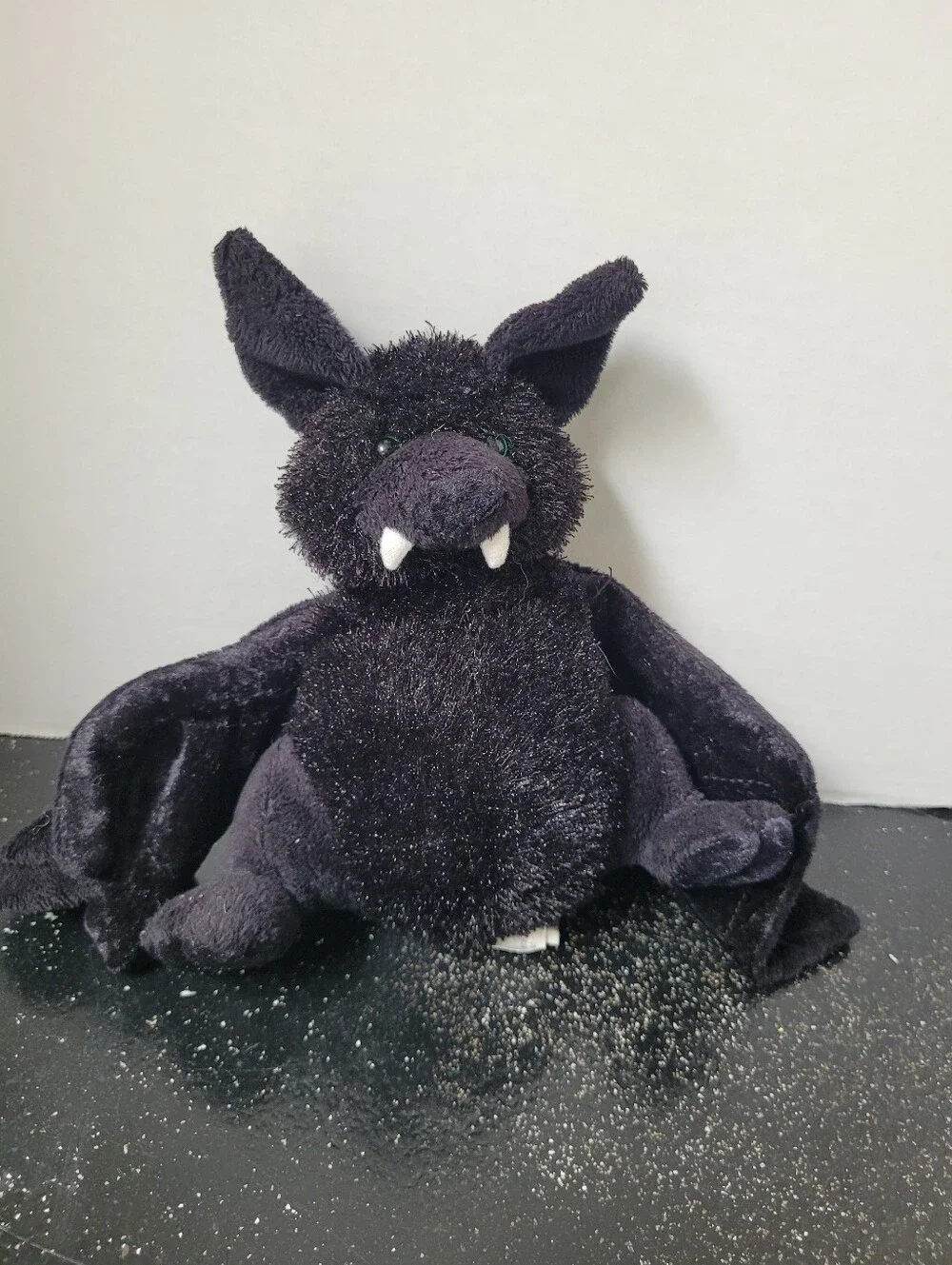 Ganz Plush Black Bat Stuffed Toy - Soft Kids Plushie